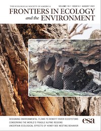 Frontiers in Ecology and the Environment Cover