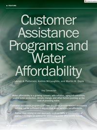 客戶援助計劃和水的負擔能力覆蓋